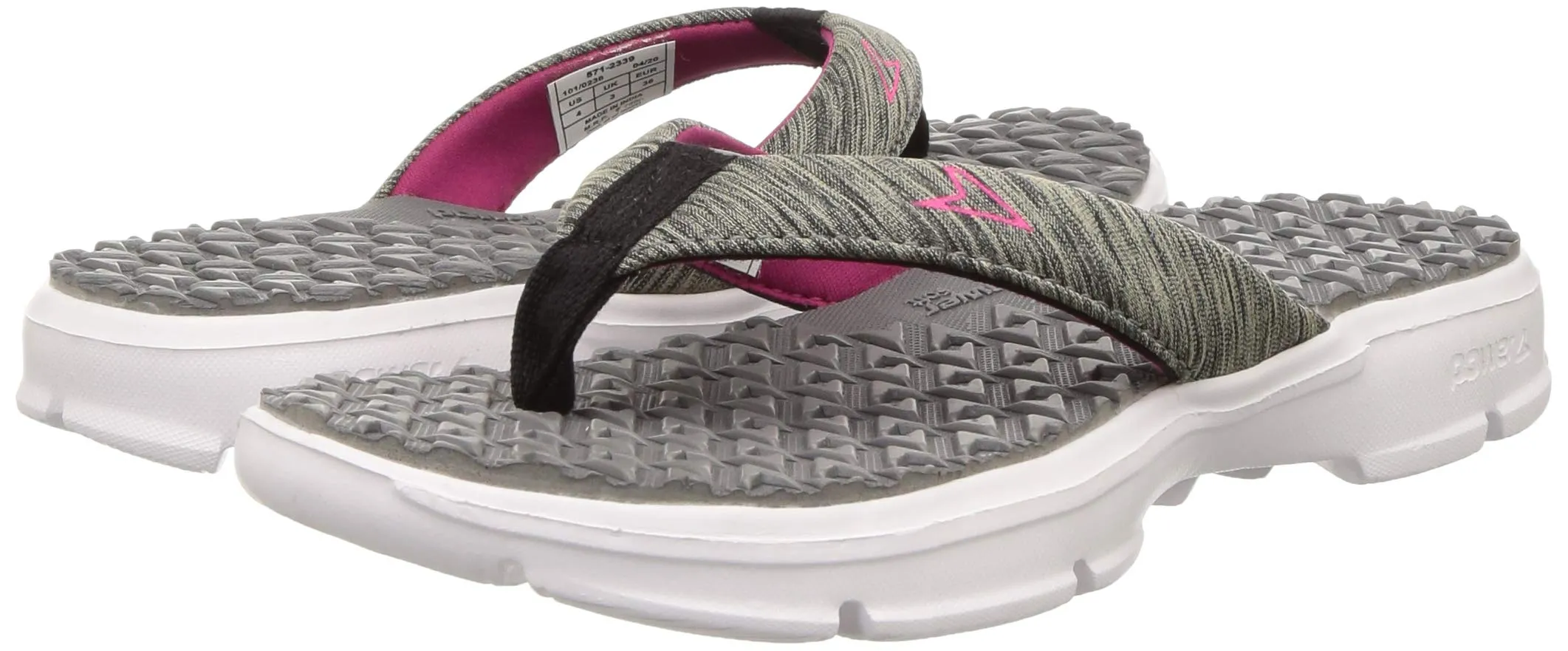 Power Women Soft W Grey Floaters-5 (5712339)