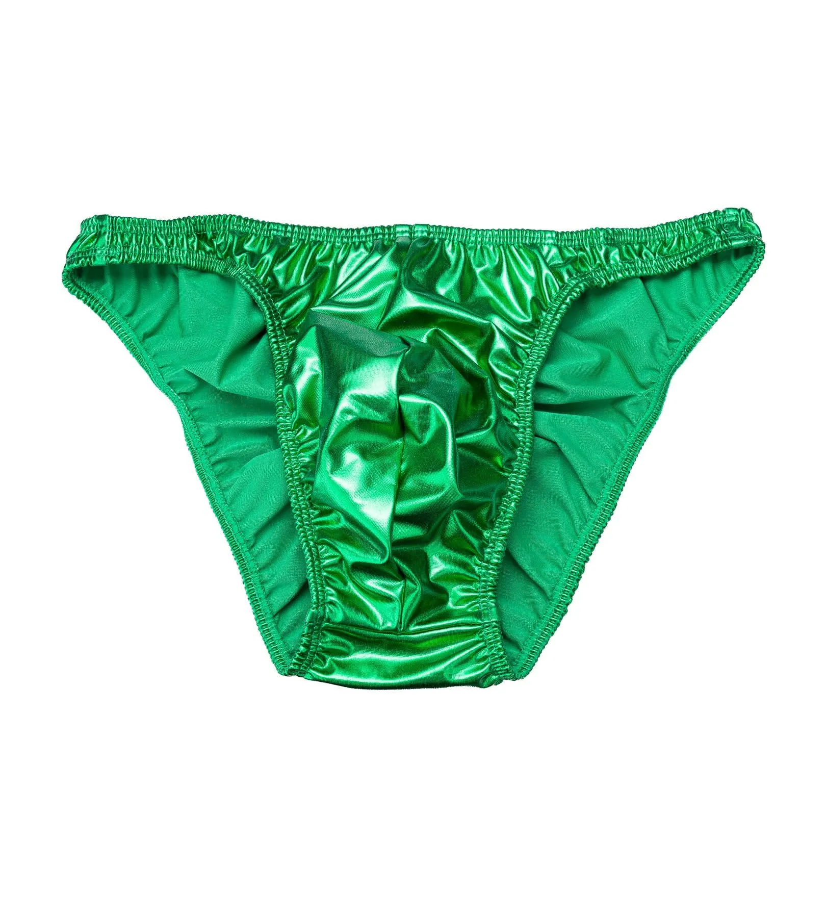 Pro Cut Posing Trunks with Scrunch - Pine Green