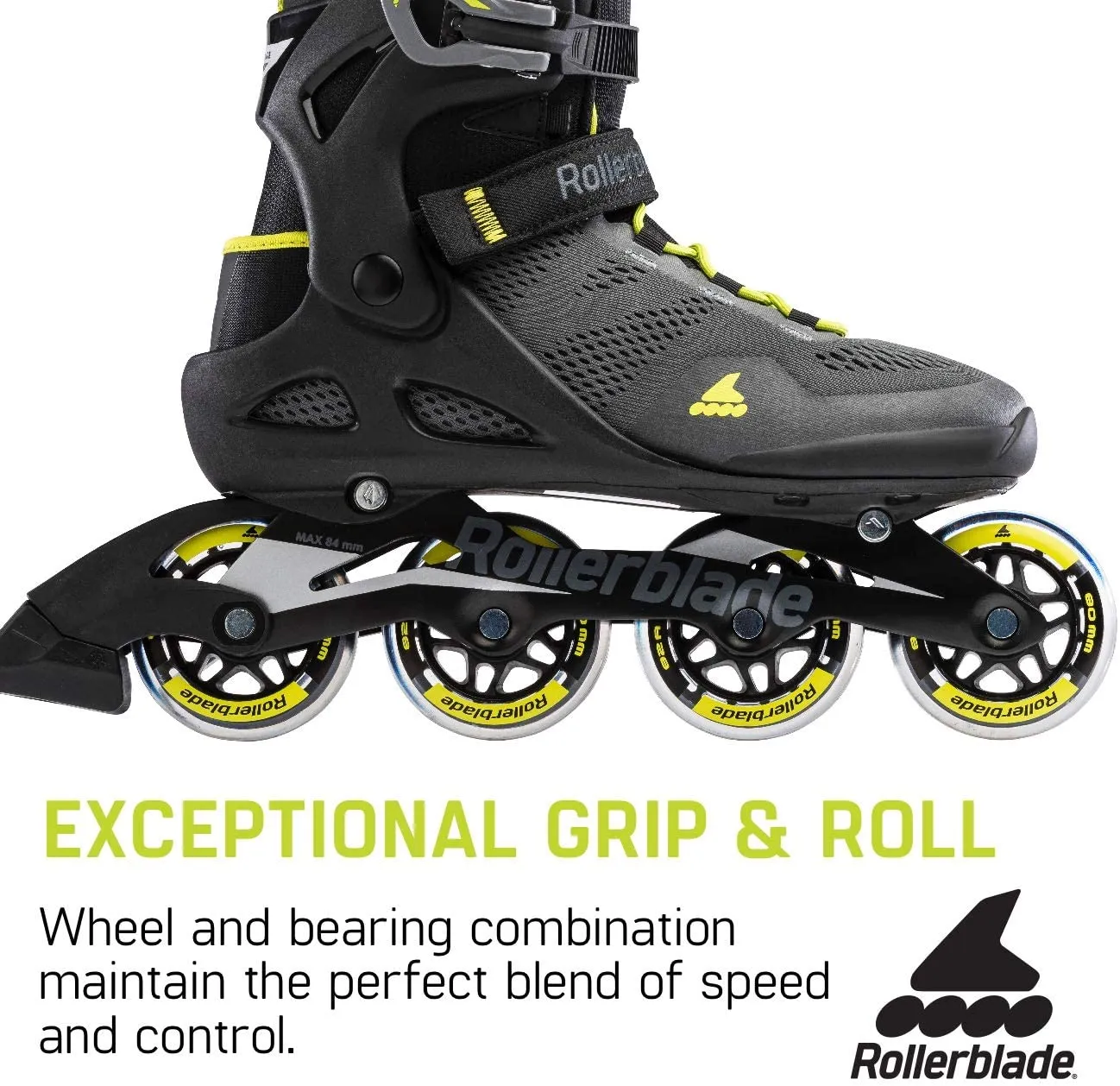 Rollerblade Macroblade 80 Black/Lime 13