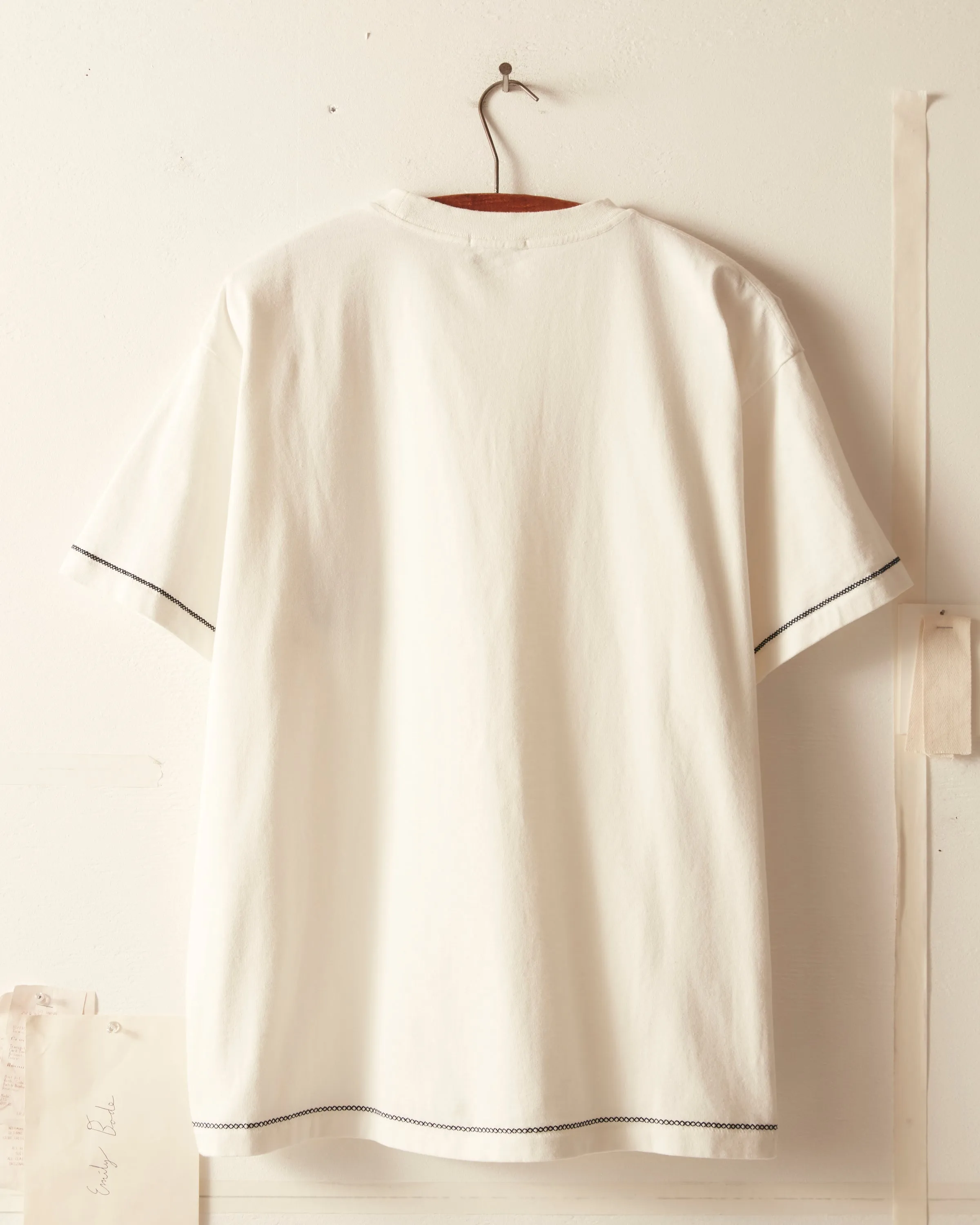 Sailboat Pocket Tee - Cream