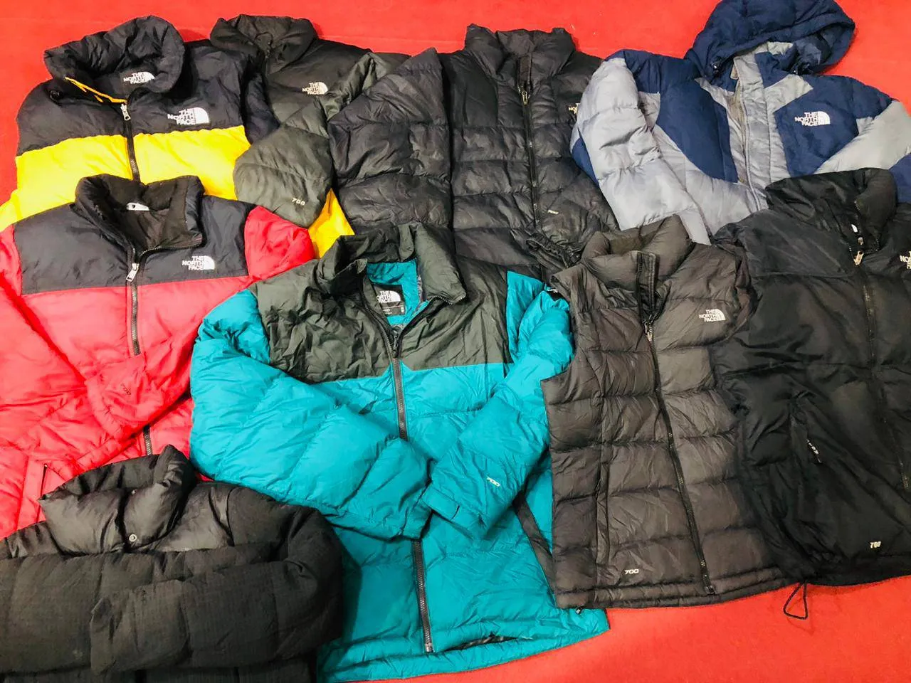 Special The North Face Puffer Jackets 700 and 800 Nuptse