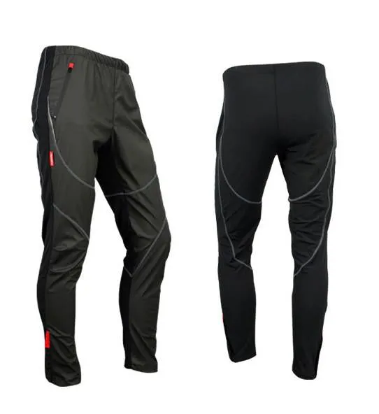 Thermal Fleece Winter Windproof Cycling Pants