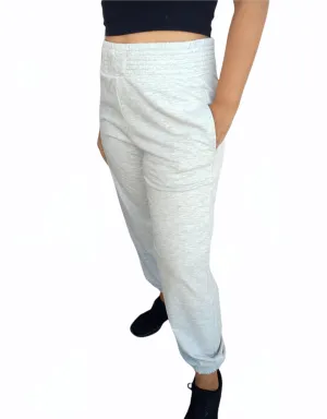 Top Secret Women Cotton Pants - Light Grey