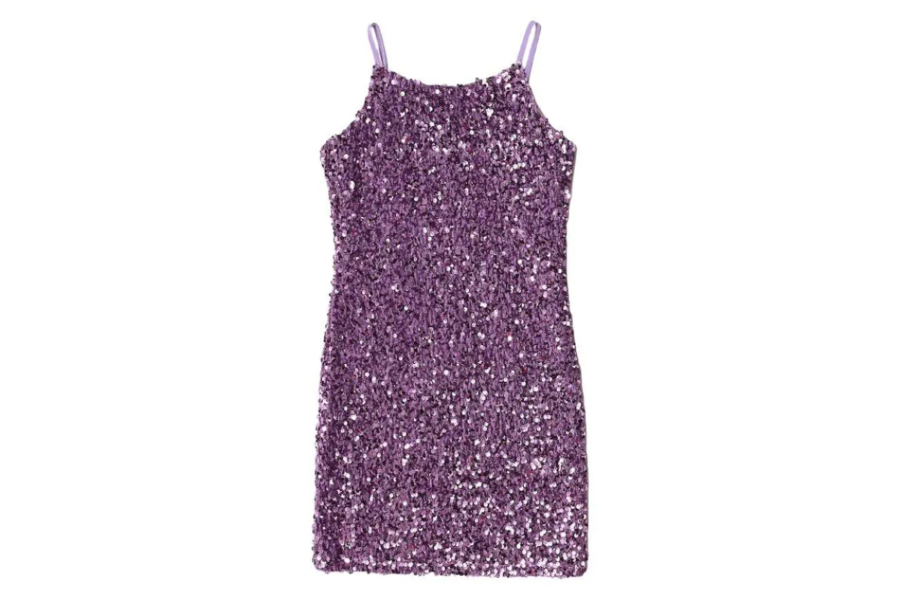 Tween Dresses | Purple Sequin | Mia New York