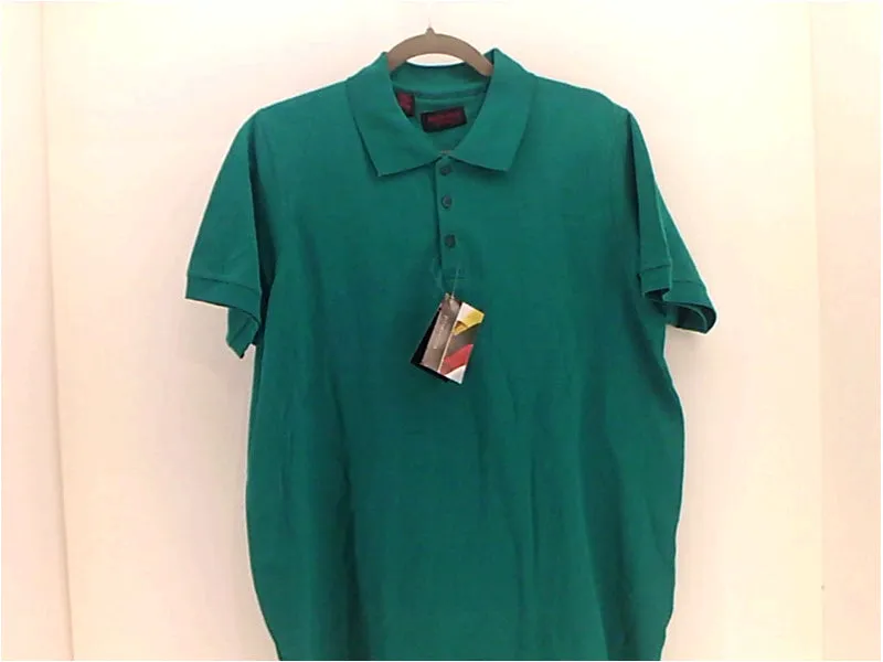 UltraClub Womens Classic Polo Regular Short Sleeve Tops Size XXLarge Dark Green