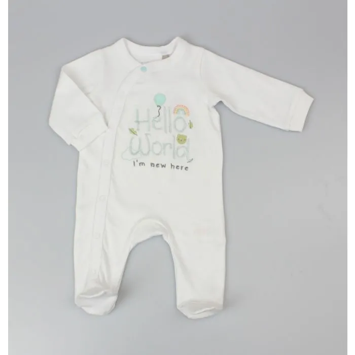 Unisex Baby Clothing 'Hello World, I'm New Here'