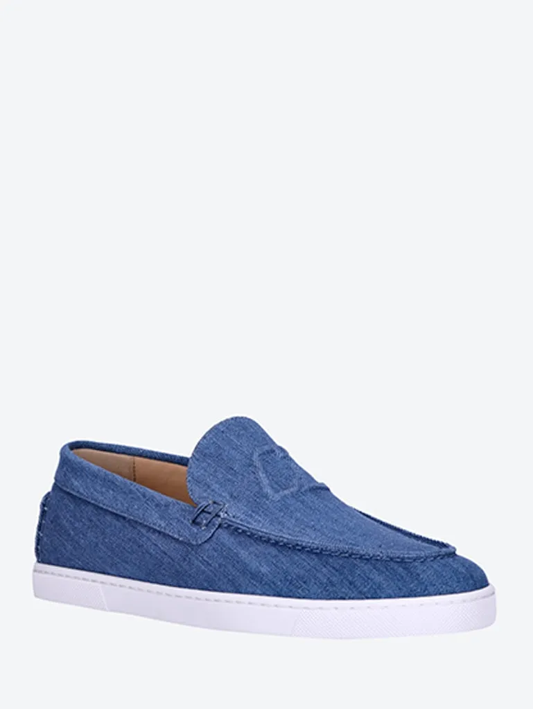 Varsiboat toile denim loafers