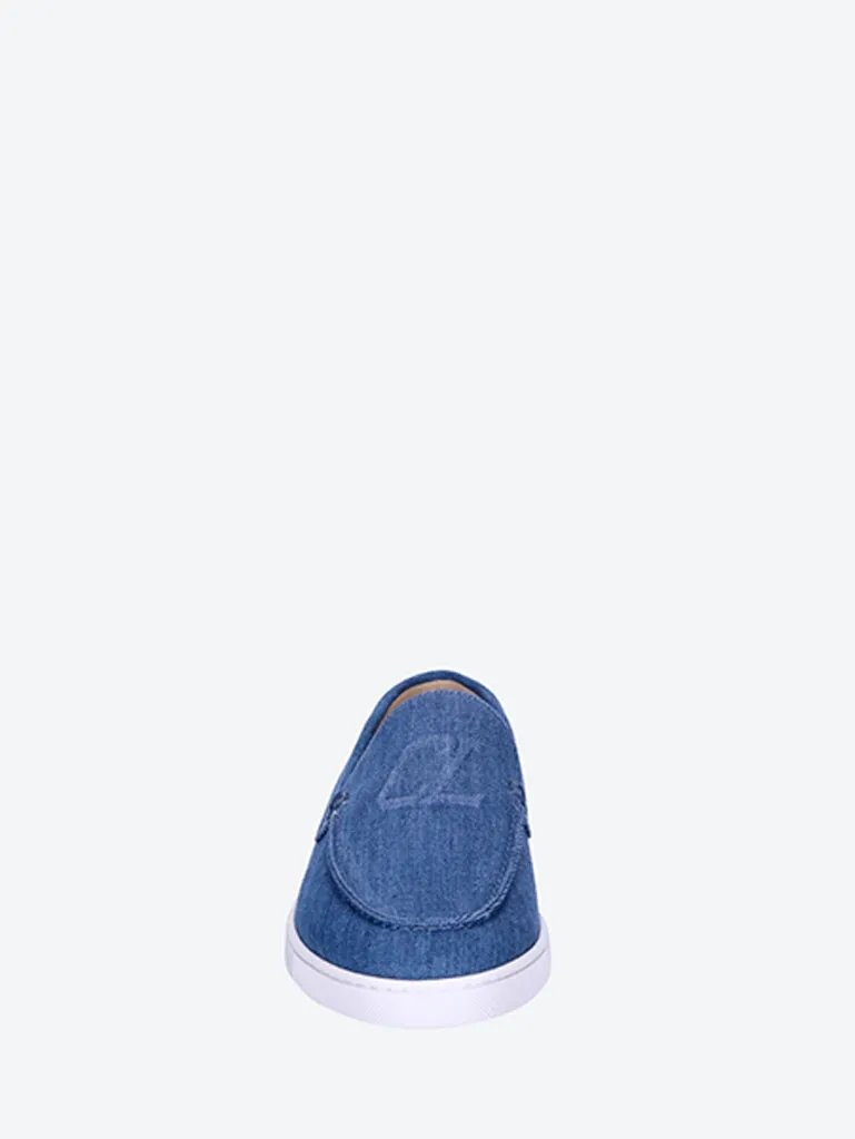 Varsiboat toile denim loafers