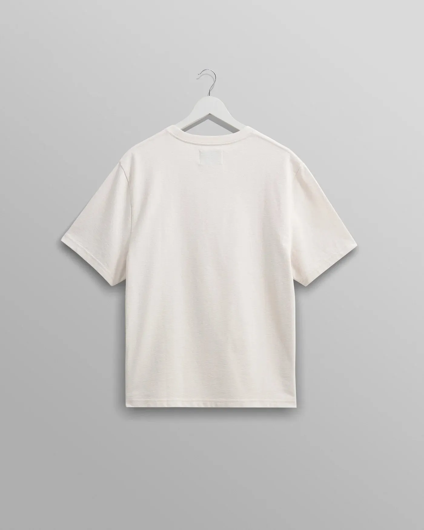 Wax London Ecru Dean Boxy T Shirt